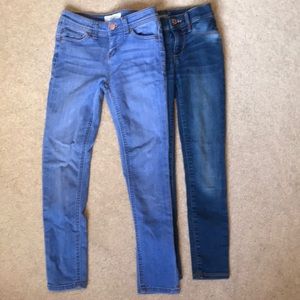 BUNDLE Girls JEANS SHORTS & long pants